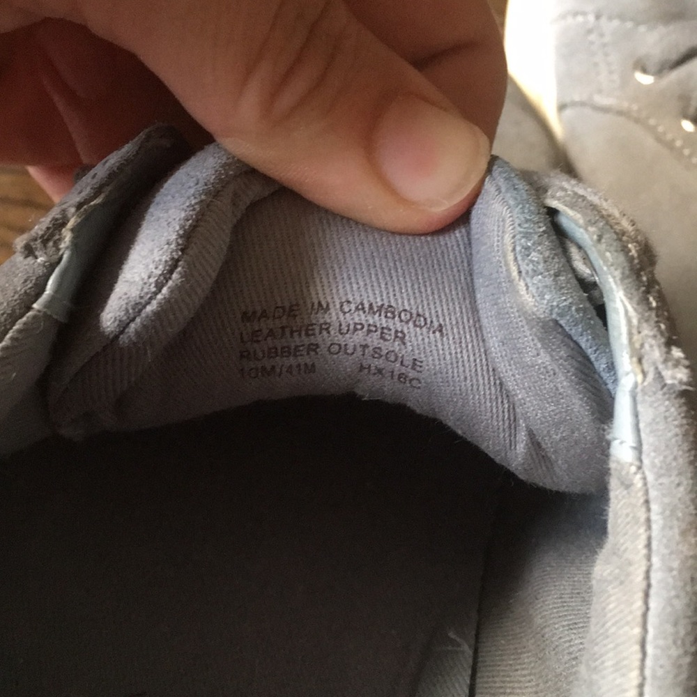 MK Blue Suede Shoes - Picture 4 of 5